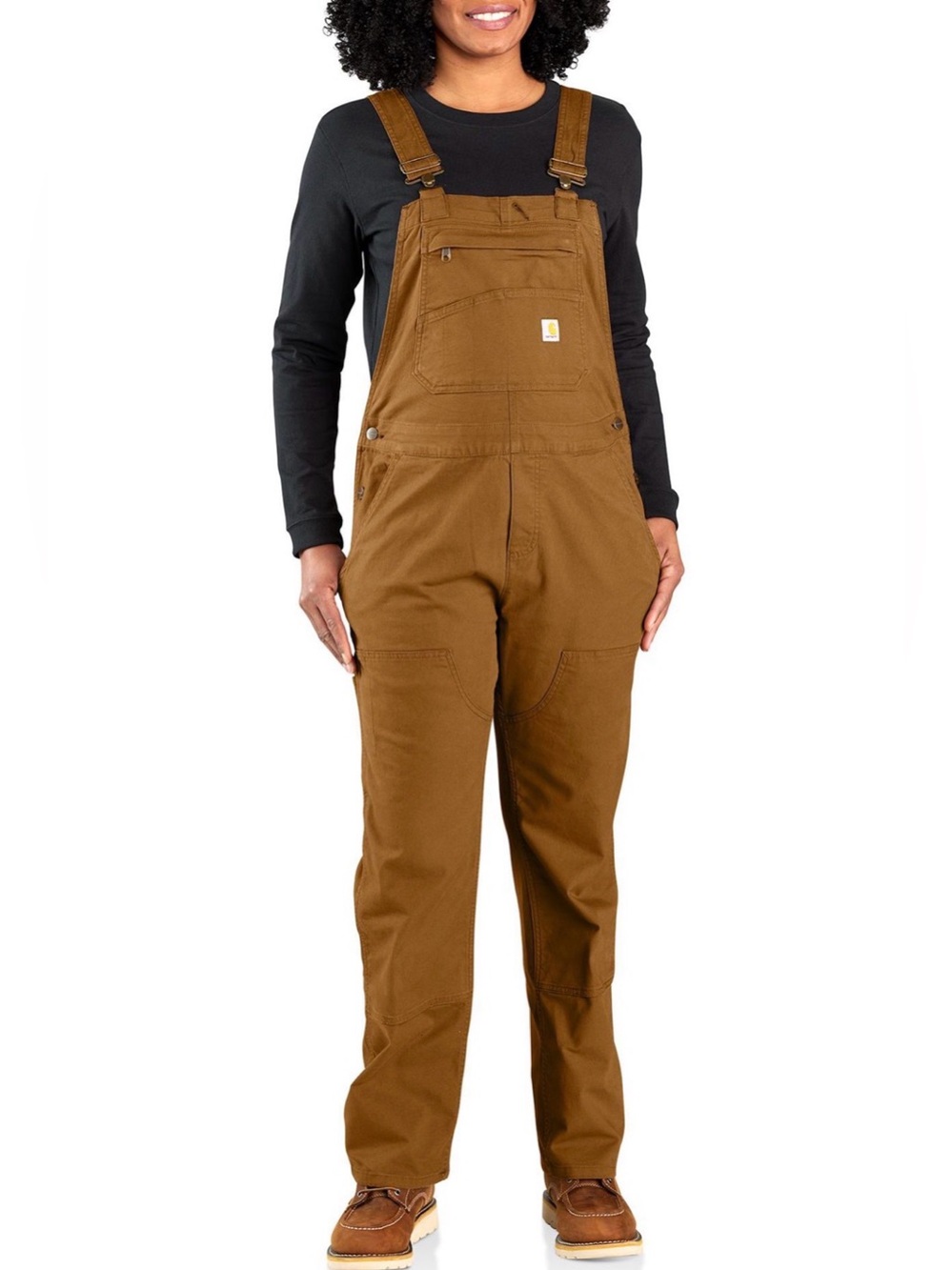 Carhartt Women's Canvas Overalls size medium